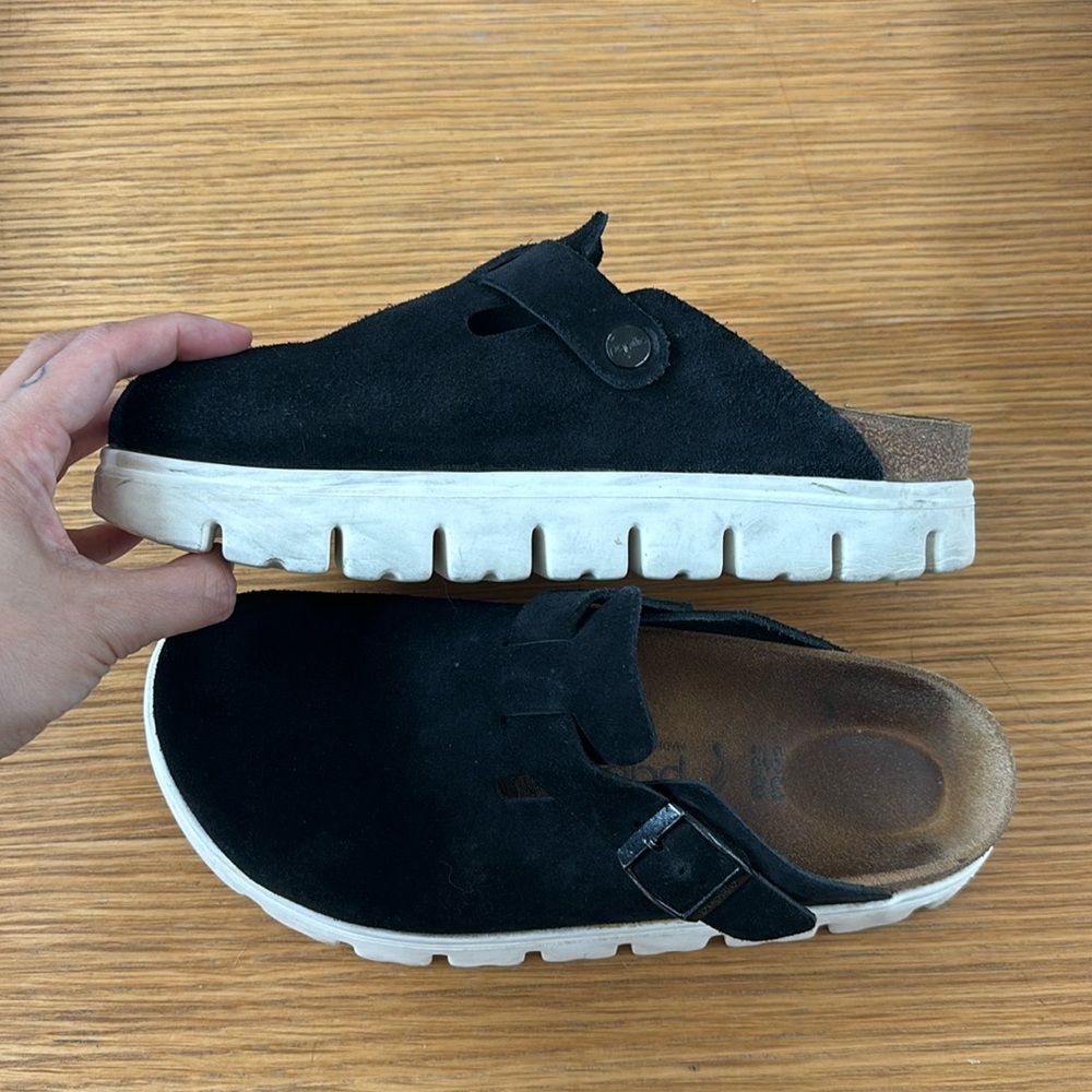 Papillio by Birkenstock Chunky Boston Clogs 38